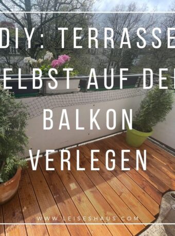 Terrassenboden auf Balkon oder Dachterrasse verlegen